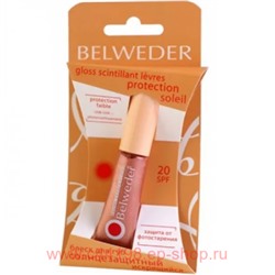 БЕЛЬВЕДЕР БАЛЬЗАМ БЛЕСК СОЛНЦЕЗАЩИТА SPF15 ДЛЯ ГУБ7/РОЗ ЗОЛ