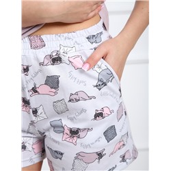 Милота - пижама лиловый