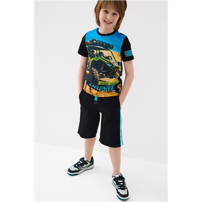 Фуфайка трикотажная для мальчиков (футболка) PLAYTODAY, 1239847