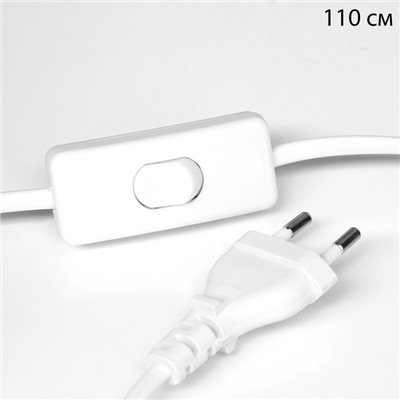 Лампа настольная «Калейдоскоп» 1×40 Вт Е14 белый 20×20×34 см