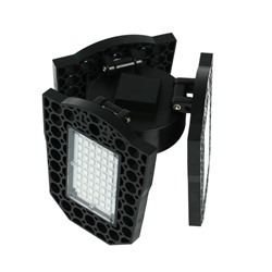 Фитолампа для растений, светодиодная, Е27, 26 Вт, 126 LED, 265 В, складная, биколорная