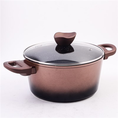 1790-1 Кастрюля с крышкой "MercuryHaus" Flame 4.3 л 24*12 см (х4)