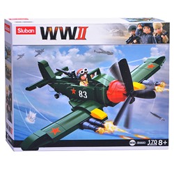 Конструктор "Боевой самолет" (170 дет)