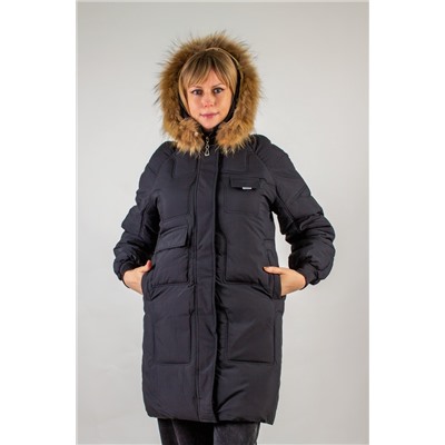 Зимняя парка, натуральный мех арт.620