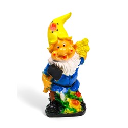 Садовая фигура из гипса «Гном-дровосек», 31×10×14 см
