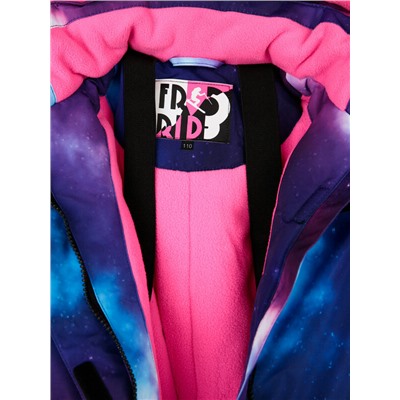 Зимний комбинезон из мембранной ткани для девочки