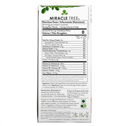 Miracle Tree, Moringa Organic Superfood Tea, Honey & Vanilla, Caffeine Free, 25 Tea Bags, 1.32 oz (37.5 g)