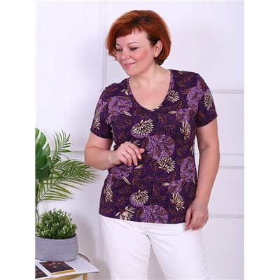 Футболка "Петуния" (Сиреневый)