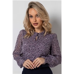 Блузка женская  7053/30/Серо-сиреневый