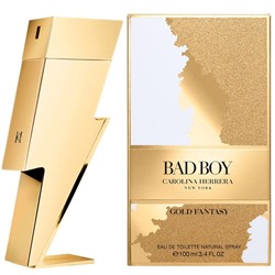 Туалетная вода Carolina Herrera Bad Boy Gold Fantasy мужская