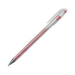 Ручка гелевая "Crown" 0.5 мм красная HJR-500B Crown