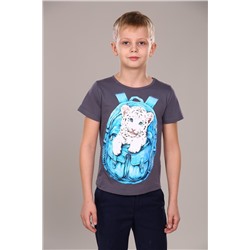 Фонзи - футболка темно-серый