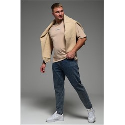 Футболка мужская 8507/1 оверсайз (Какао_локация)