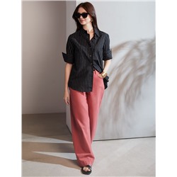 Блузка свободного силуэта из 100% хлопка