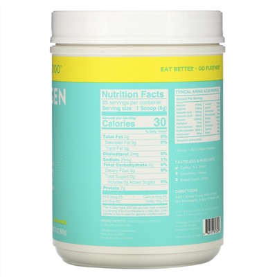 Further Food, Collagen Peptides, Unflavored, 8,000 mg, 24 oz (680 g)