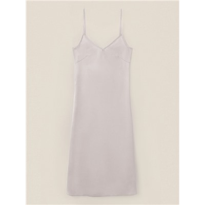 Сорочка ночная женская SL HOME Tensel Home, размер 40-42, серая