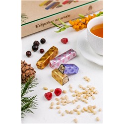 Кедровые палочки ассорти / малина, облепиха, смородина,классика / 190г / ТМ Сибирский кедр