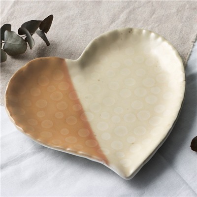 Тарелка керамическая Dolce Ceramo. «Самоцвет», 19 х 18 см