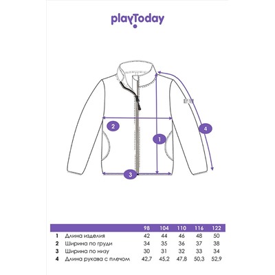 Толстовка PLAYTODAY, 912942