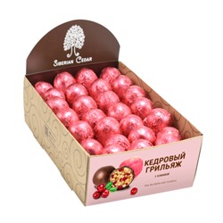 Кедровый грильяж / клюква / шоу-бокс / 540 г / Сибирский кедр