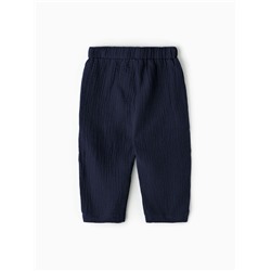 Брюки «Крошка Я. Муслин», рост 68 см, синие