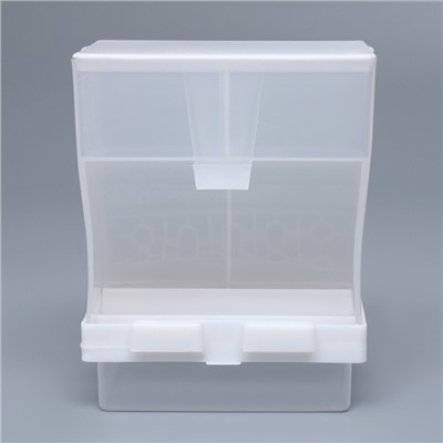 Автокормушка для птиц Пижон 8.5×8×15.4 см, белая 7