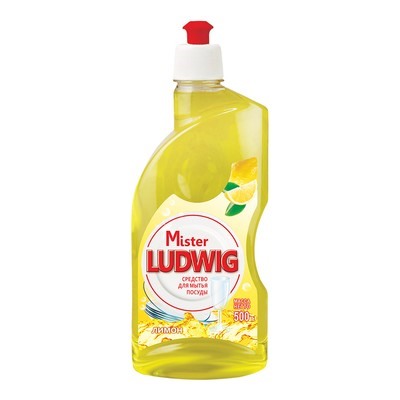 Средство для мытья посуды "Mister Ludwig" Лимон 500г