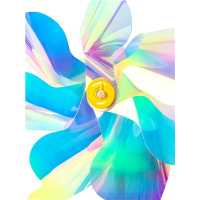 Ветерок - штекер «Космическая ромашка» 14×26 см, длина 75 см