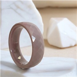 Кольцо с керамикой