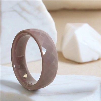 Кольцо с керамикой