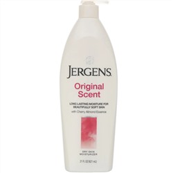 Jergens, Увлажняющее средство для сухой кожи Original Scent, 621 мл