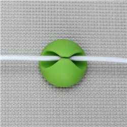 Зажимы для проводов, набор 6 шт., пластик, МИКС