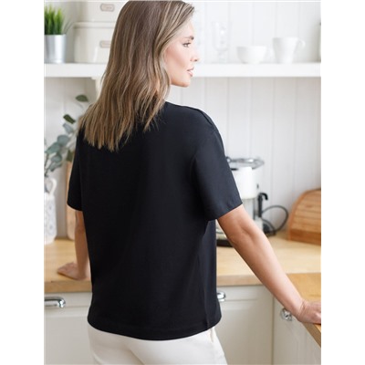 VILATTE Футболка D49.136