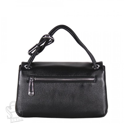 Сумка женская кожаная 8062Q black Polina&Eiterou