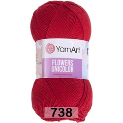 Пряжа Yarnart Flowers Unicolor