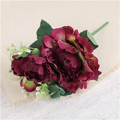 Цветок искусственный 30 см / W394117 /уп 160/640/ (Желтый)