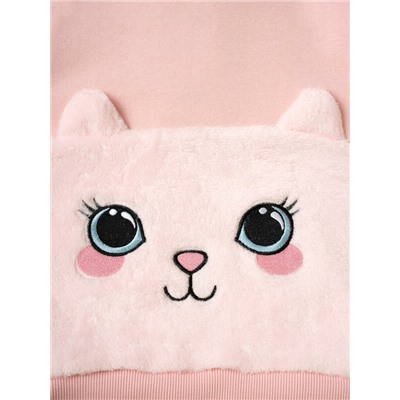 Толстовка с начесом для девочки