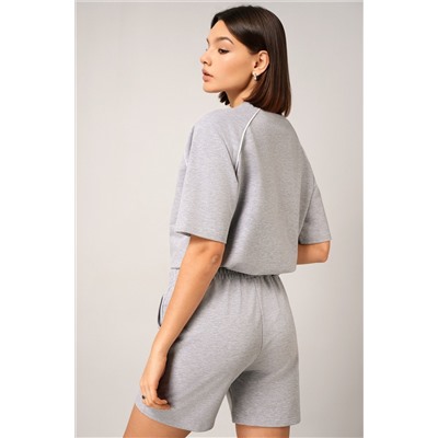 Женский костюм с шортами из футера двухнитки Happyfox