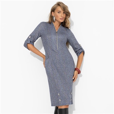 Платье эффектное с карманами на молнии, Платье, которое говорит за тебя