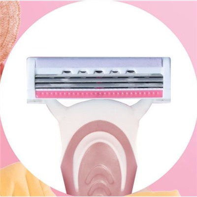 Станок для бритья одноразовый Schick (Wilkinson Sword) EXTRA-3 Essentials/ Beauty (4шт.) для женщин