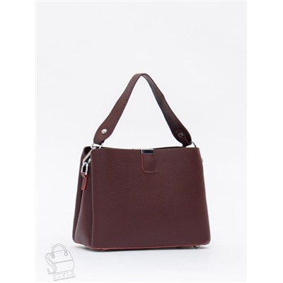 Сумка женская кожаная 99119NN wine red Natale Navetta