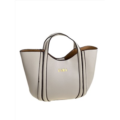 Женская сумка из искусственной кожи, цвет белый