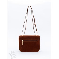 Сумка женская кожаная 1045MF brown Polina&Eiterou
