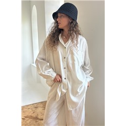 Костюм женский  SET065/14/Белый, черный