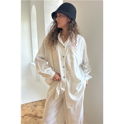 Костюм женский  SET065/14/Белый, черный