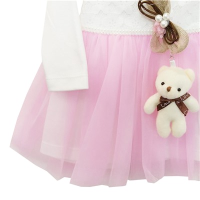 2354 Платье нарядное+игрушка