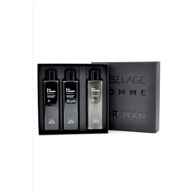 Lebelage Подарочный набор уходовых средств для лица мужской / Dr. Homme For Man 3 Set, 250 мл x 3 KRISTALLER, 1114391