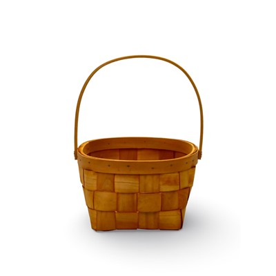 Корзина плетёная для хранения Locus, с ручкой, ива, коричневая, набор 3 шт.