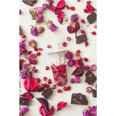 Форма для мороженого «Фламинго», 12.5×11.5×14.5 см, 6 ячеек, прозрачная