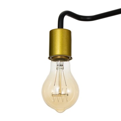 Люстра 2721/6 E27 40 Вт черно-золотой 60×60×30 см